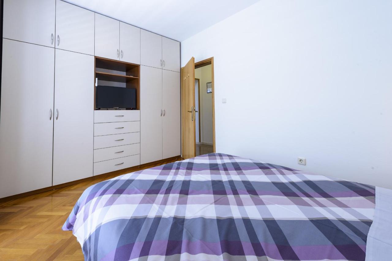 Apartment Tija Two Bedroom Apartment With Balcony And Partial Sea View 杜布罗夫尼克 外观 照片